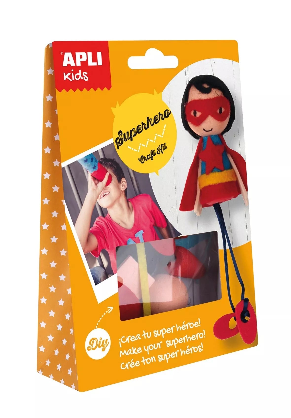 Apli Kids pasidaryk pats mini rinkinys SUPER HEROJUS