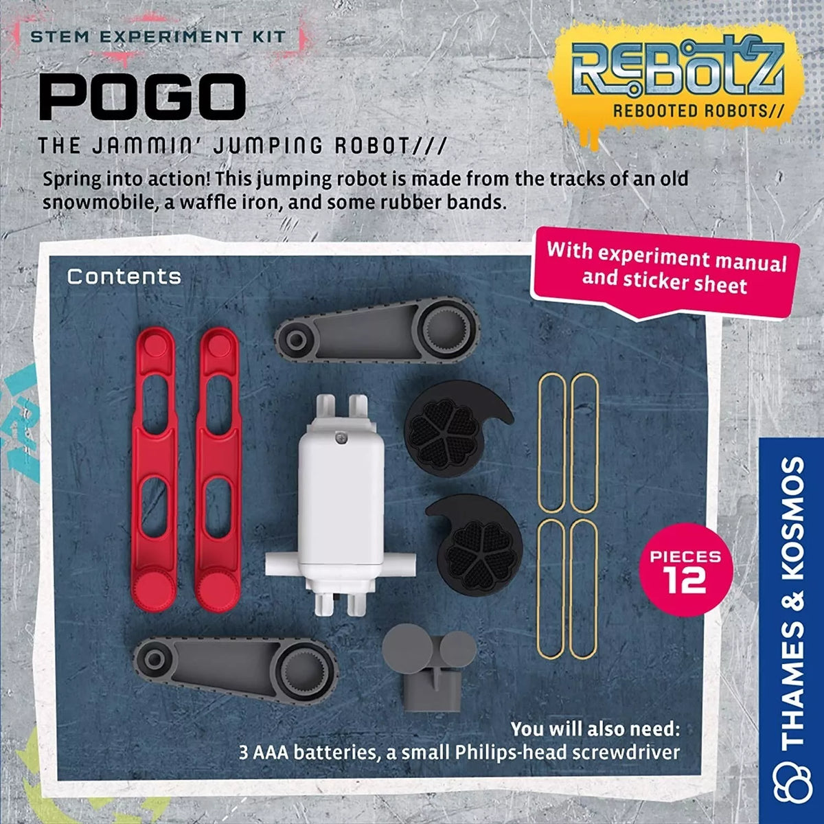 Inžinerinis konstruktorius „REBOTZ Pogo“