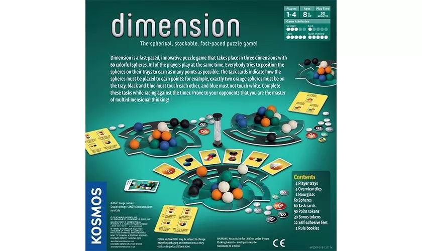 KOSMOS žaidimas Dimension