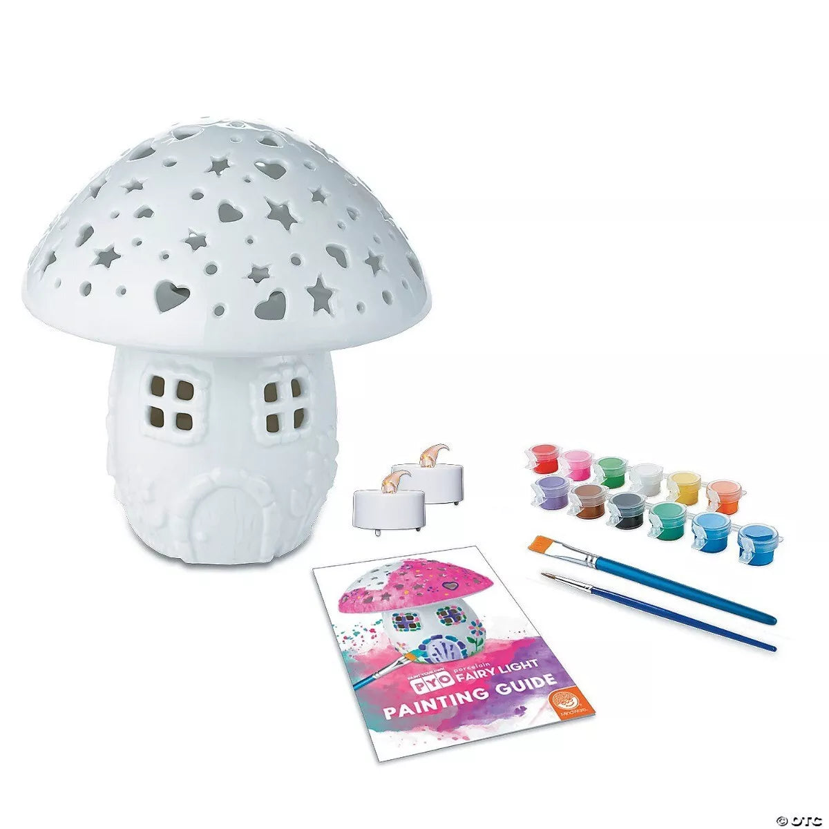 Kūrybinis rinkinys „Paint Your Own Porcelain Fairy Light“