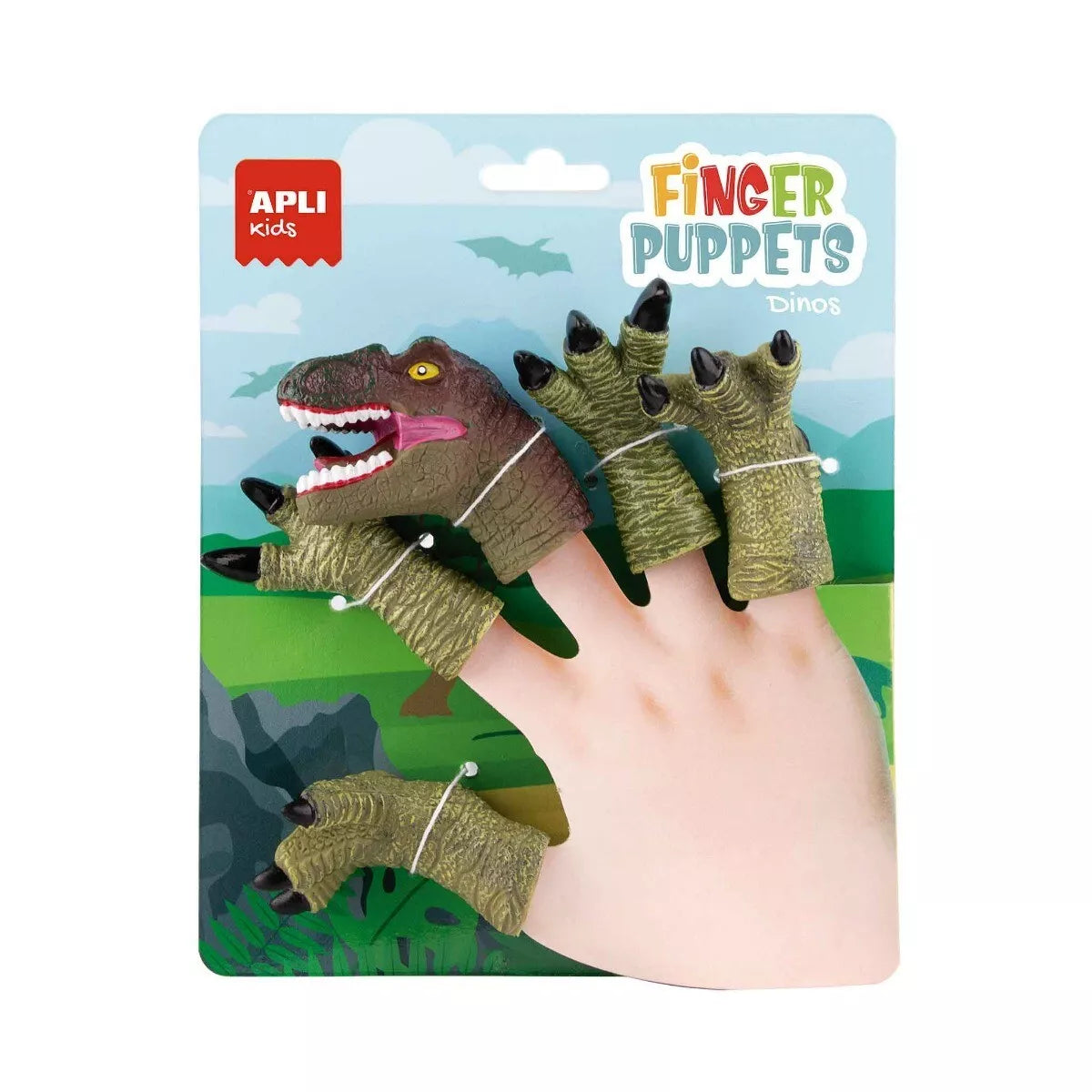 Pirštų lėlės dinozauras TREKSAS