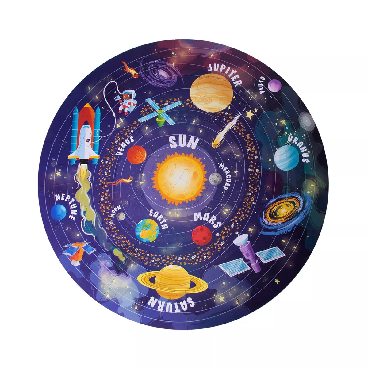 Rato formos dėlionė „Solar System“