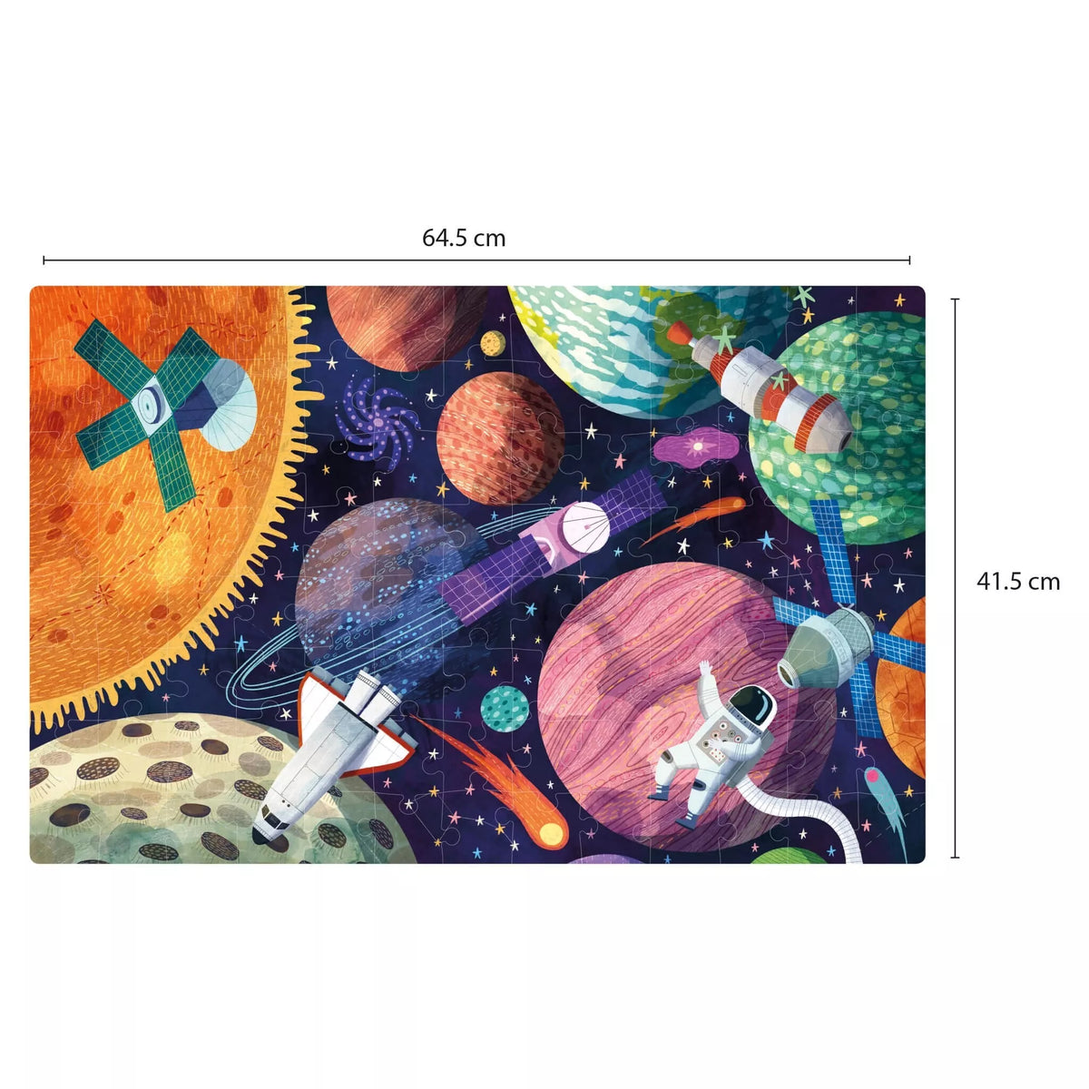 Tamsoje šviečianti dėlionė „Solar System”