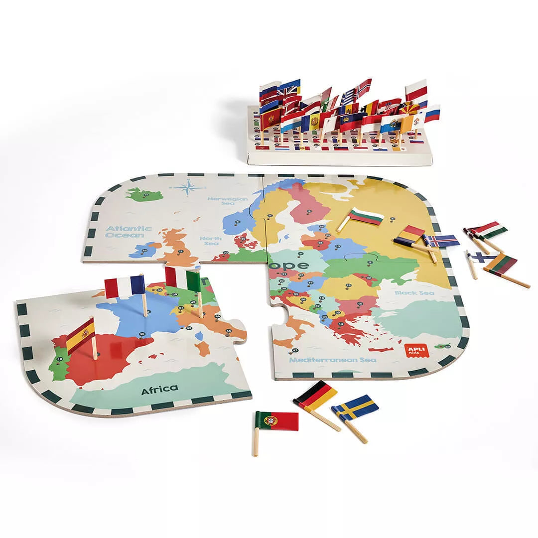 APLI edukacinė dėlionė - Europos vėliavos