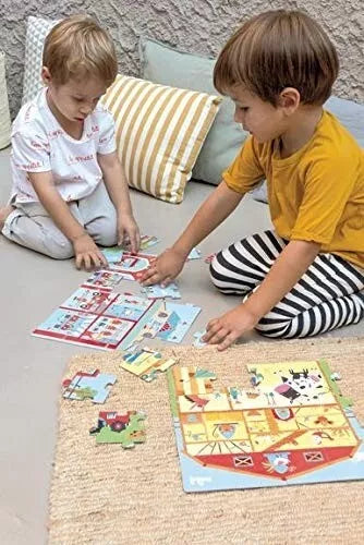 APLI Kids dėlionė „Mokykla“