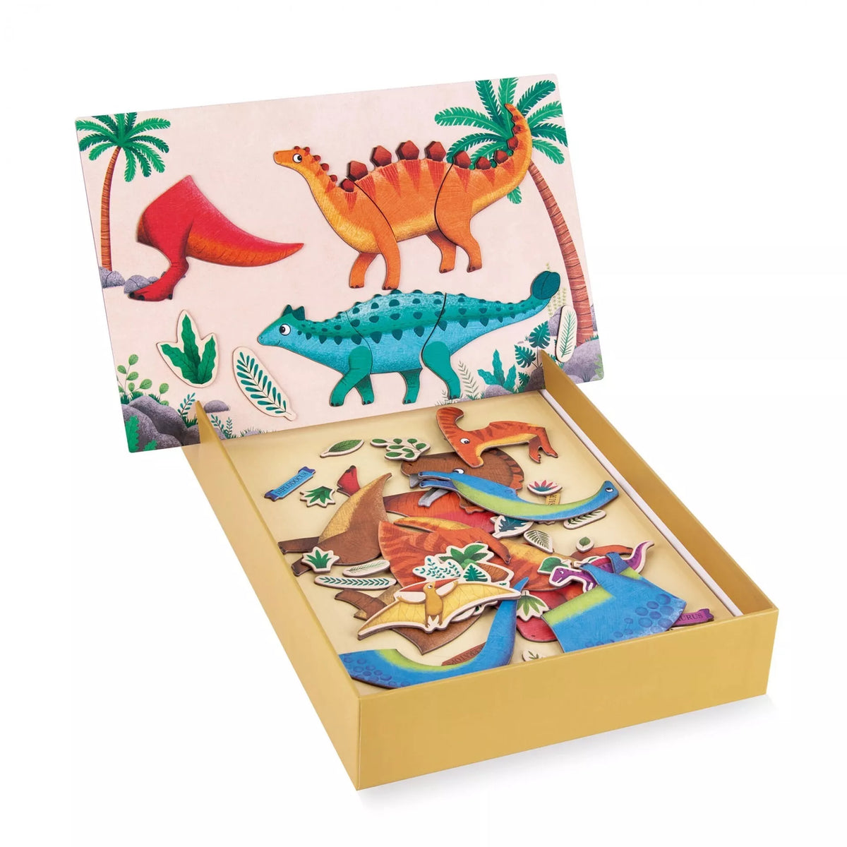 Apli Kids magnetinis žaidimas-dėlionė „Dinozaurai“