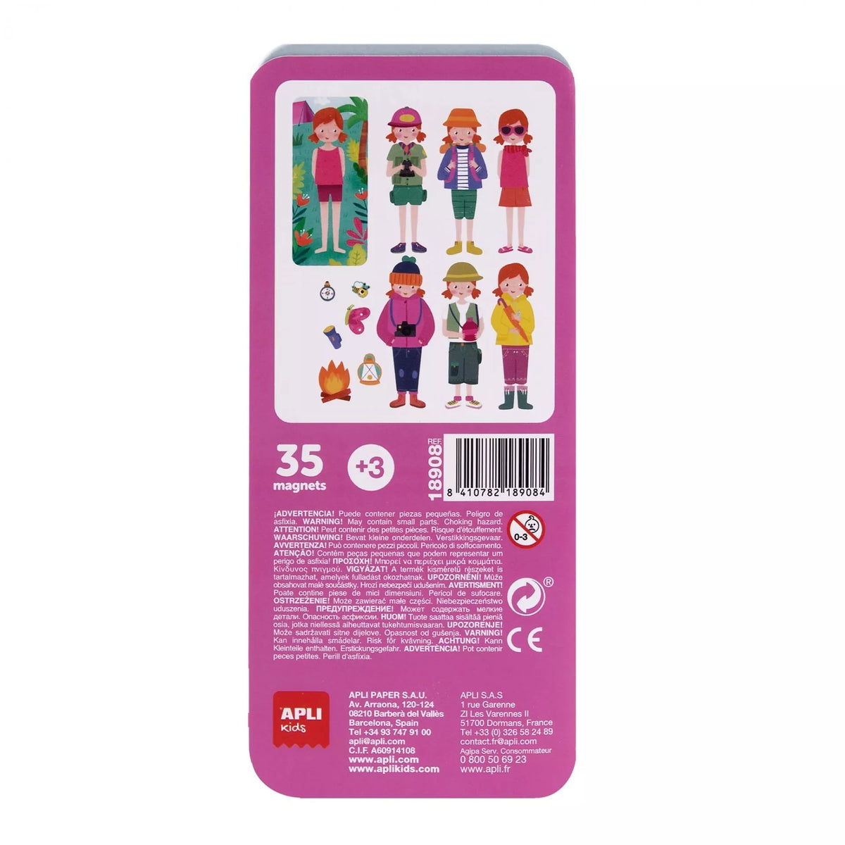 Apli Kids magnetinis žaidimas „Tropikai“