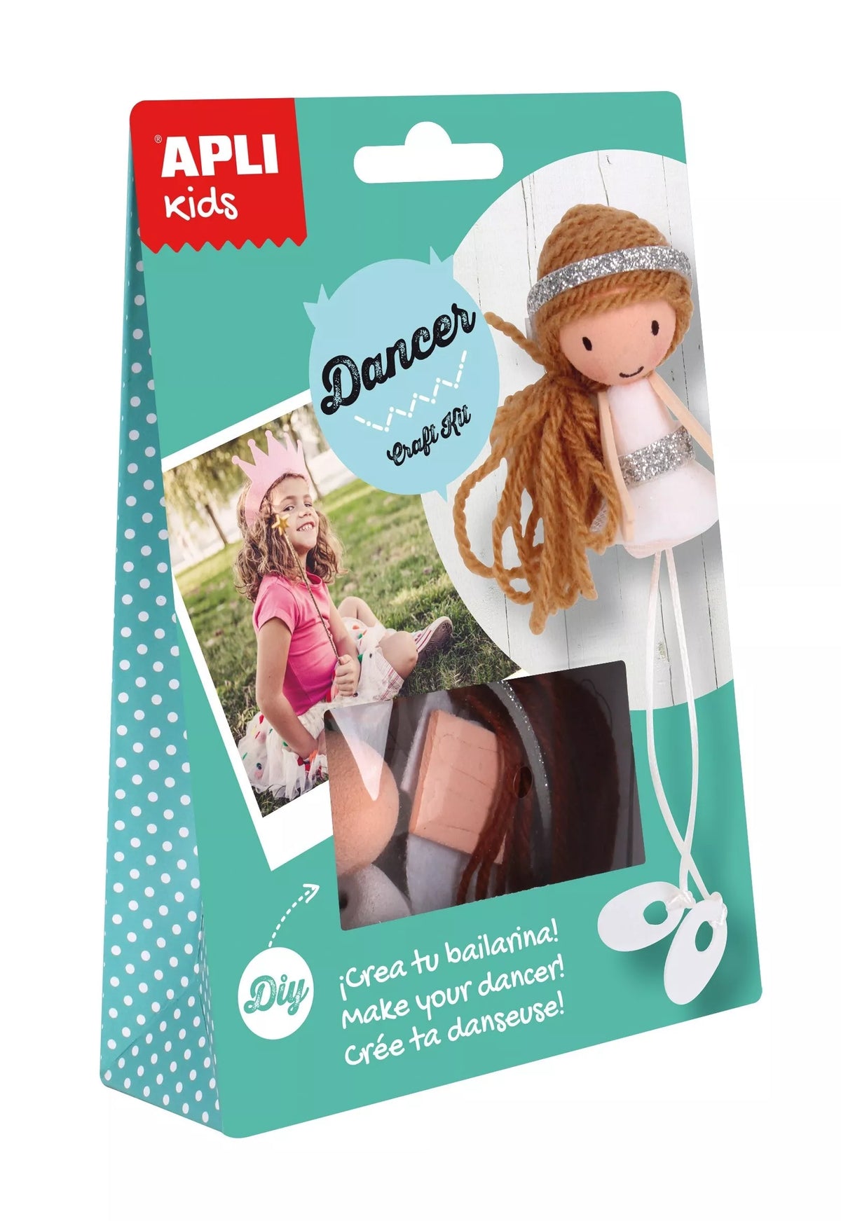 Apli Kids pasidaryk pats mini rinkinys BALERINA