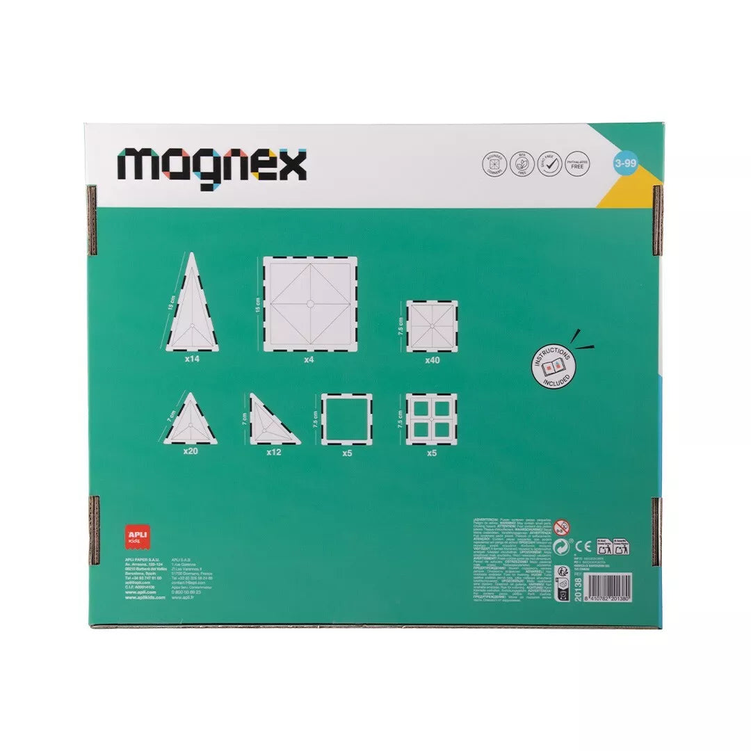 APLI Magnetinis konstruktorius „Magnex“ (100 d.)
