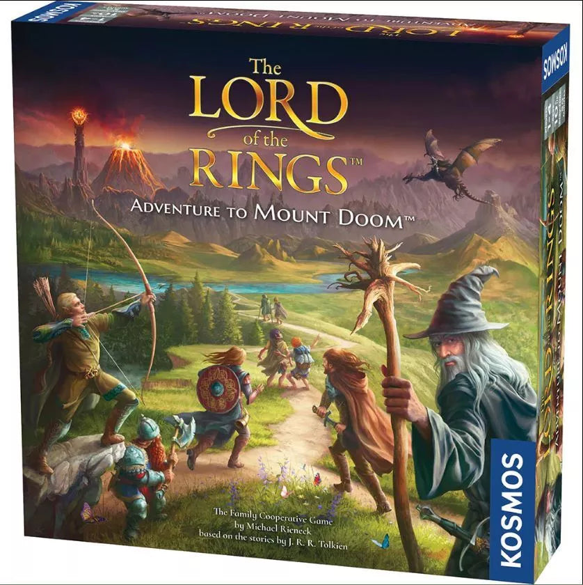 Bendradarbiavimo stalo žaidimas THE LORD OF THE RINGS: Adventure to Mount Doom