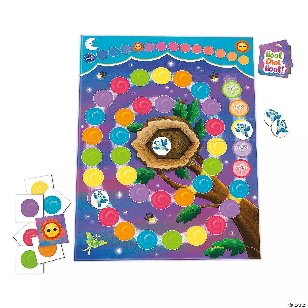 Bendradarbiavimo žaidimas „Hoot Owl Hoot”