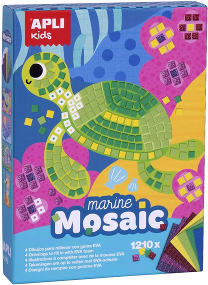 EVA porolono mozaika „Jūros pasaulis”