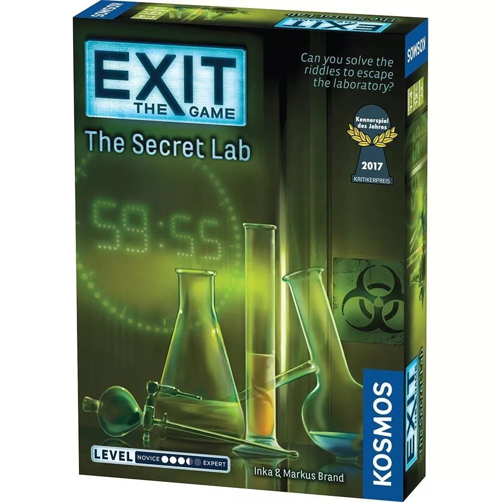 EXIT mokslinis žaidimas The Secret Lab