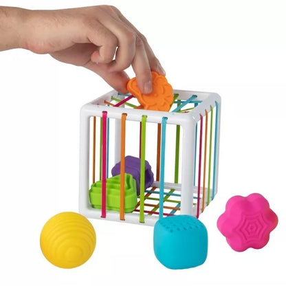 Fat Brain Toys Inovatyvus sensorinis kubas „InnyBin“