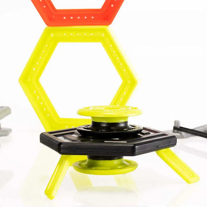 Fat Brain Toys Magshuto Stunt Park – magnetinių triukų ir taiklumo rinkinys