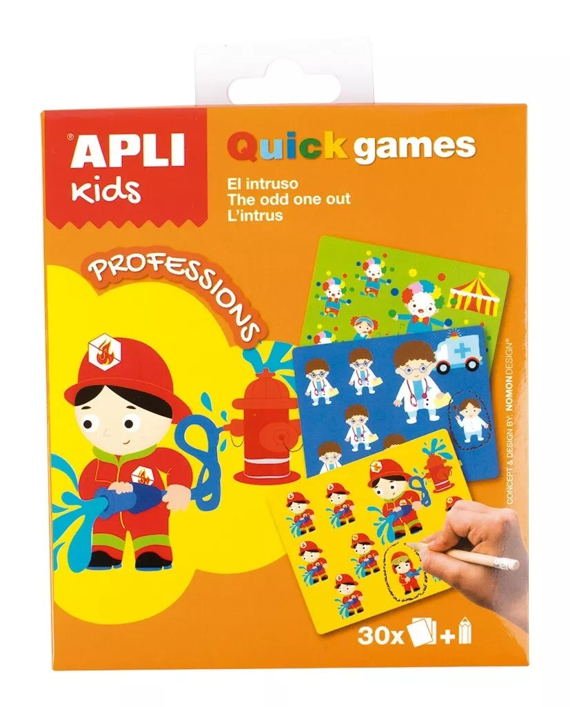 Greitieji žaidimai: Profesijos