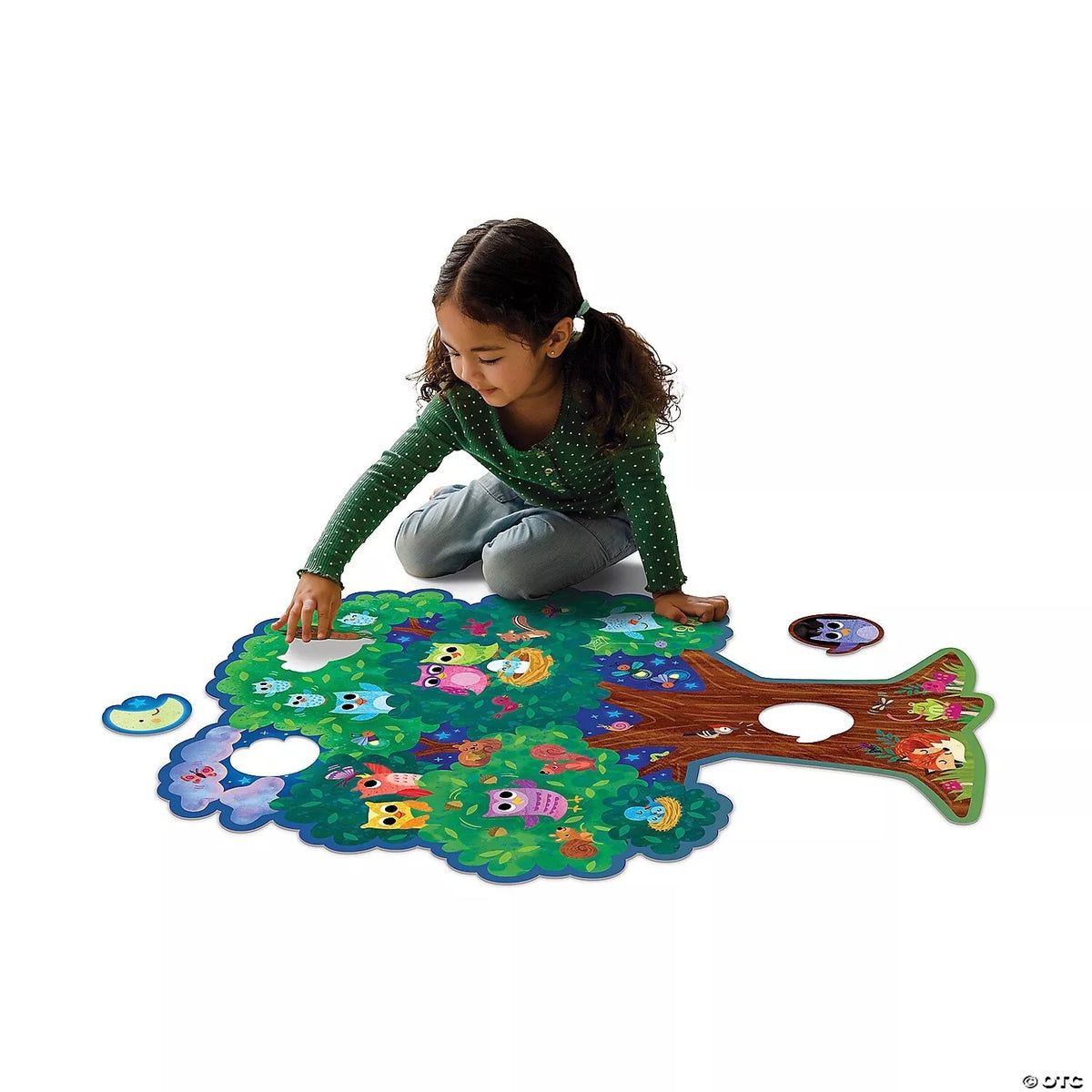 Grindų dėlionė „Hoot Owl Hoot Floor Puzzle“