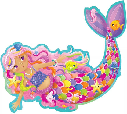 Grindų dėlionė „Magical Mermaid Floor Puzzle“