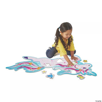 Grindų dėlionė „Unicorn Floor Puzzle“
