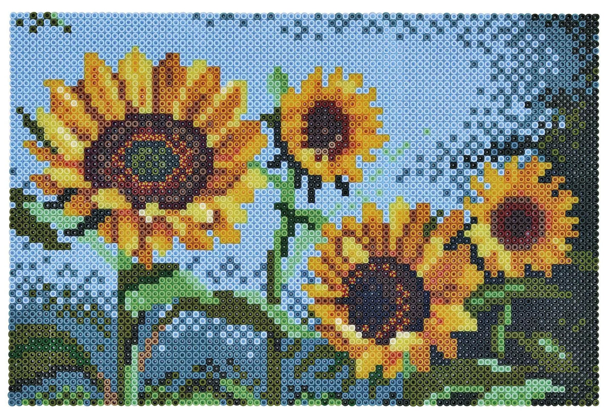 HAMA ART kūrybinis karoliukų rinkinys SUNFLOWER