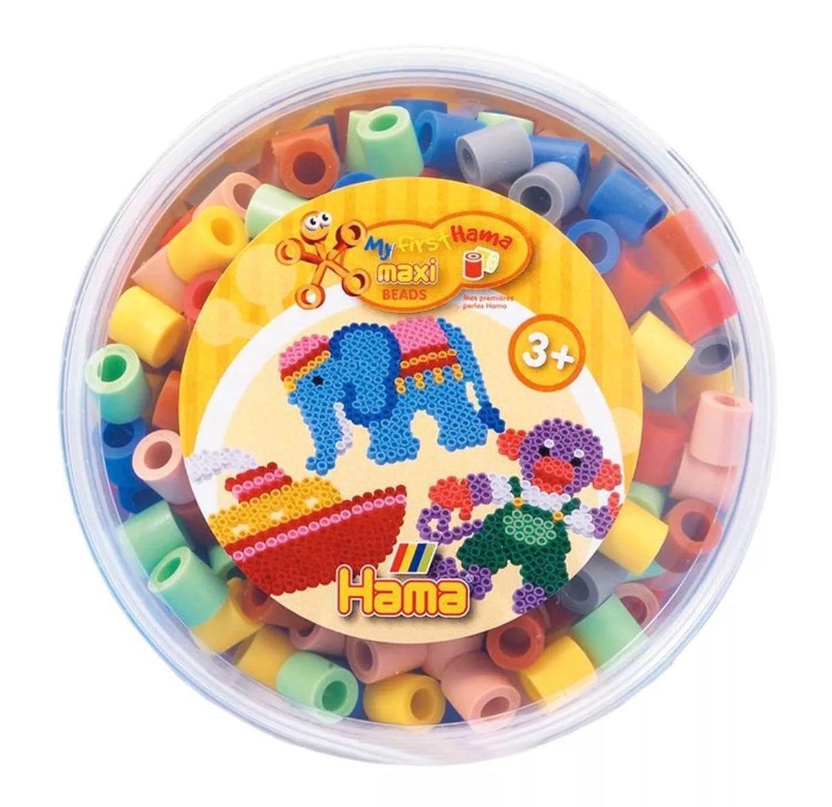 HAMA MAXI karoliukų rinkinys dėžutėje