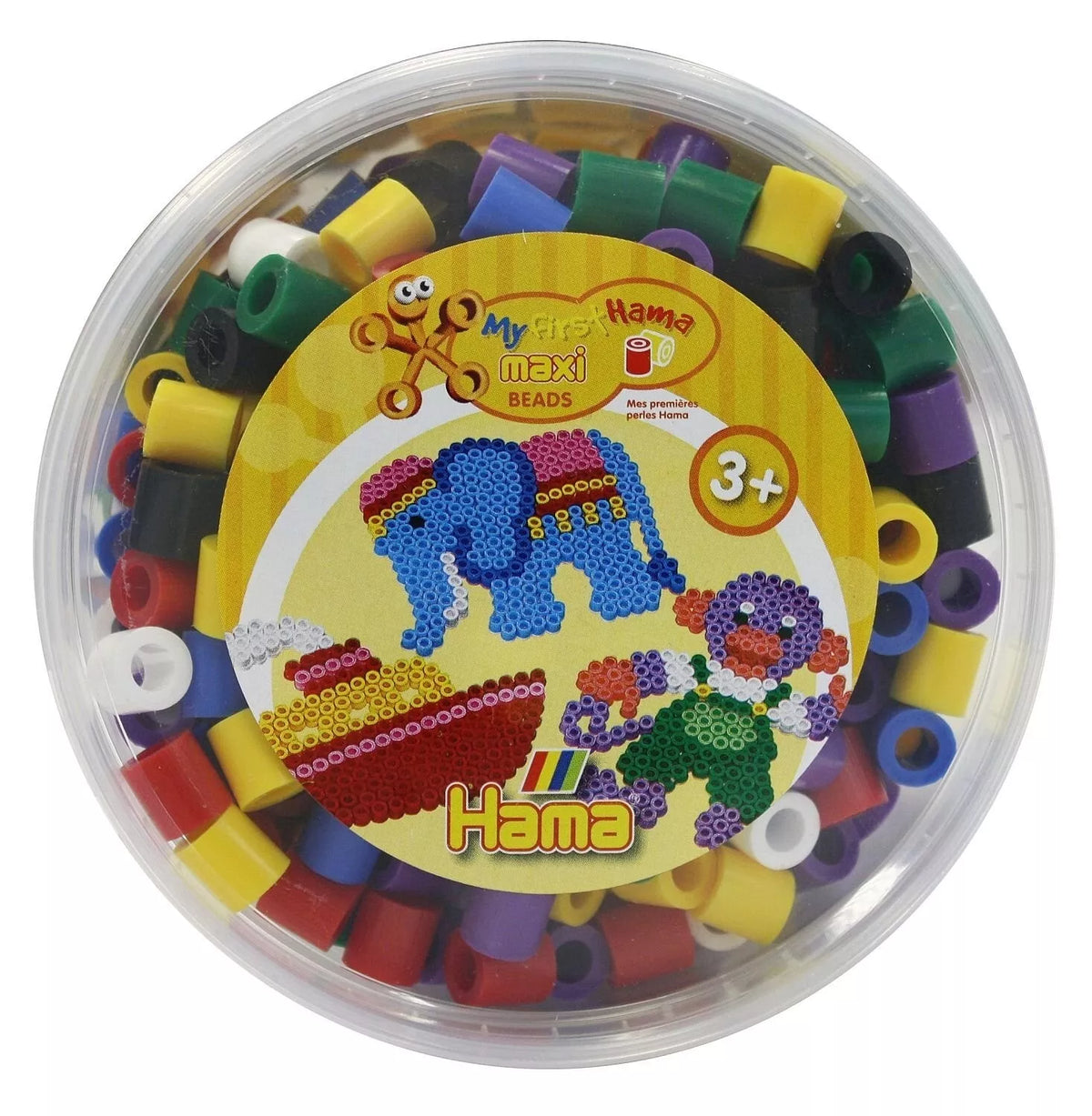 HAMA MAXI karoliukų rinkinys dėžutėje