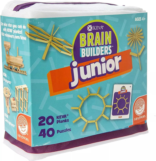 KEVA konstravimo rinkinys „Brain Builders Jr.“