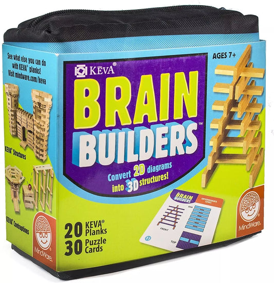 KEVA konstravimo rinkinys „Brain Builders“