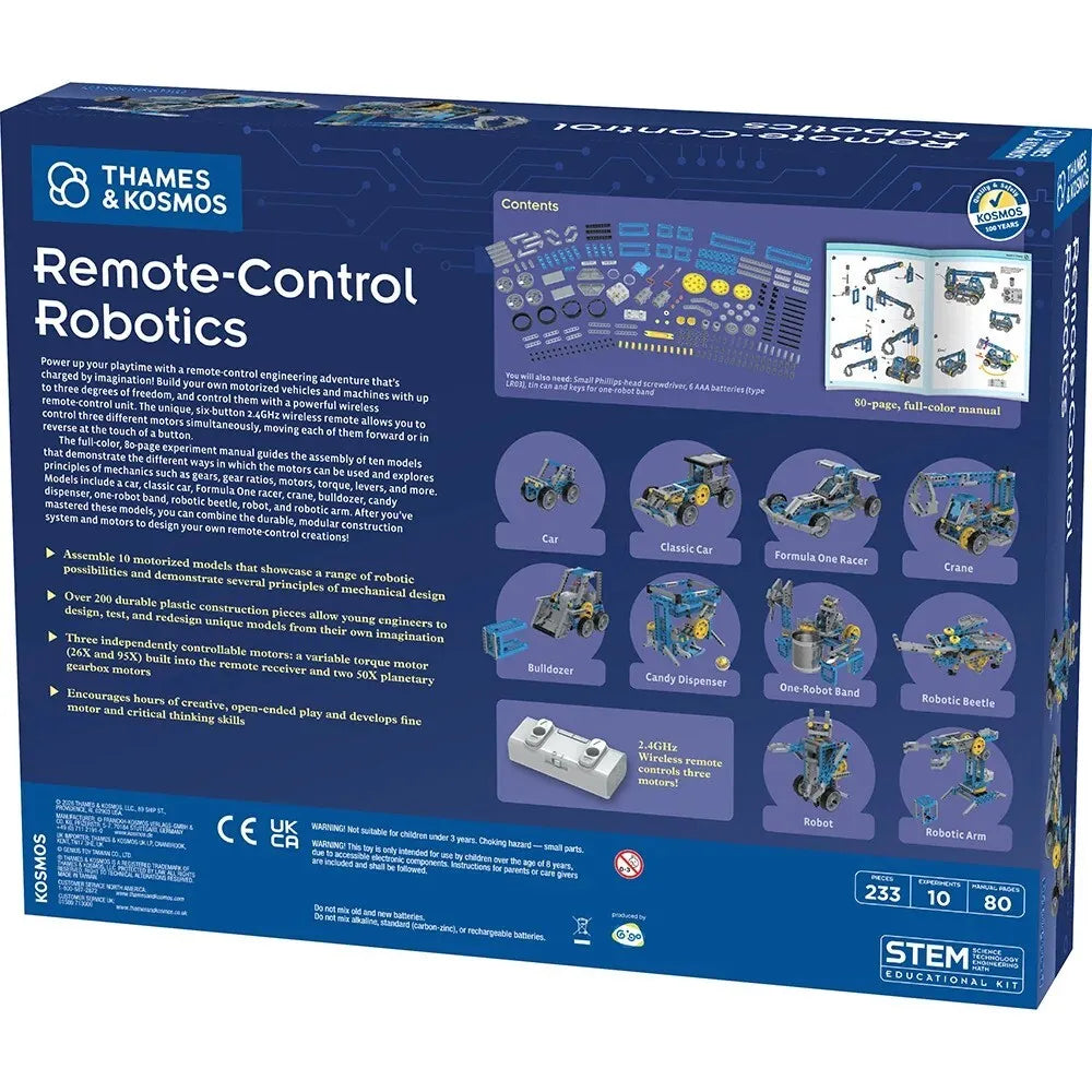 Kosmos robotikos rinkinys – Nuotolinio valdymo robotai