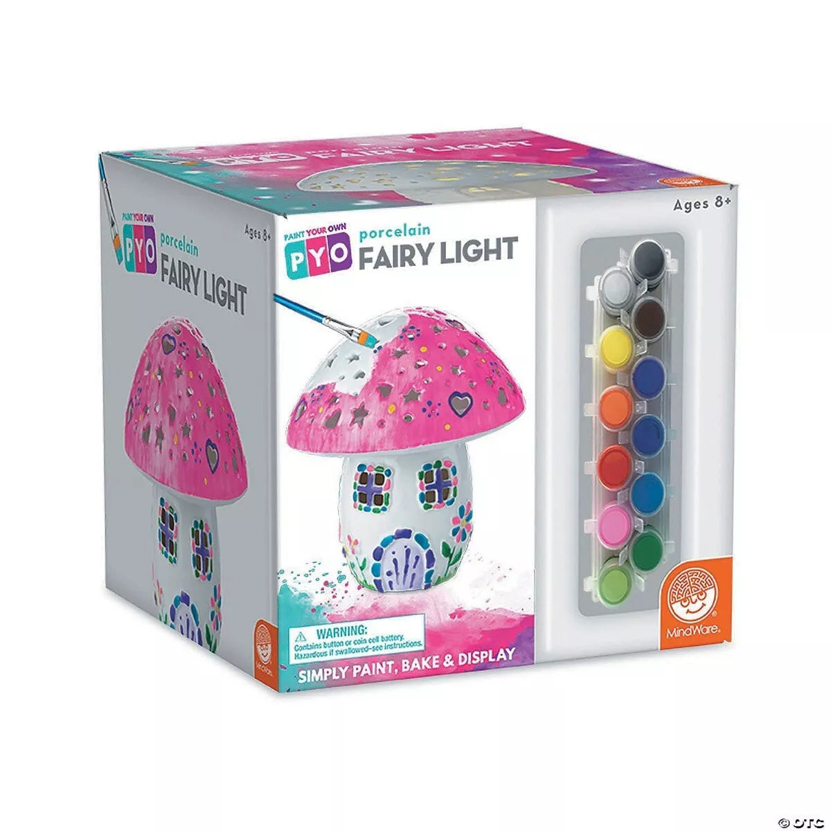 Kūrybinis rinkinys „Paint Your Own Porcelain Fairy Light“