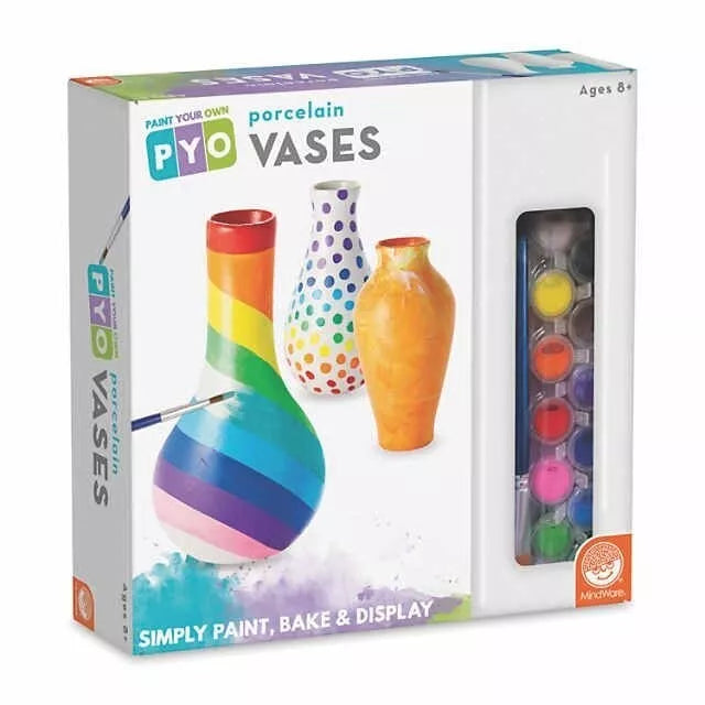 Kūrybinis rinkinys „Paint Your Own Porcelain Vases“