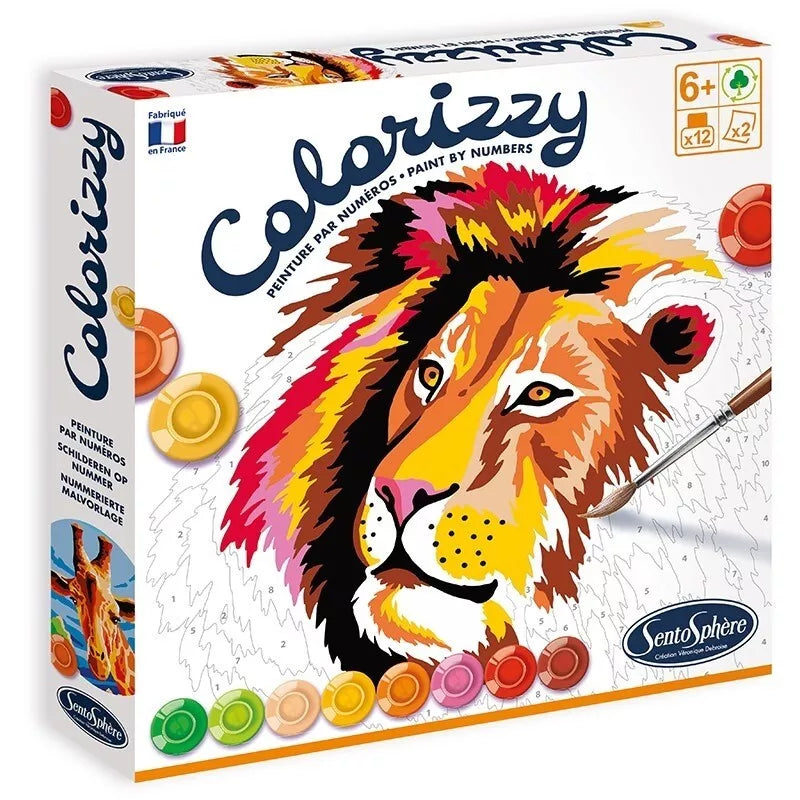 Kūrybinis spalvinimo rinkinys „Colorizzy Savana”