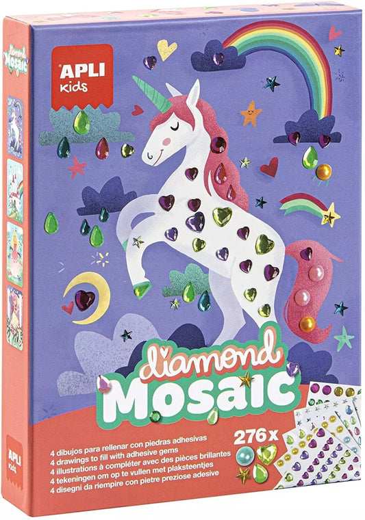 Kūrybinis žaidimas „Deimantinė mozaika”