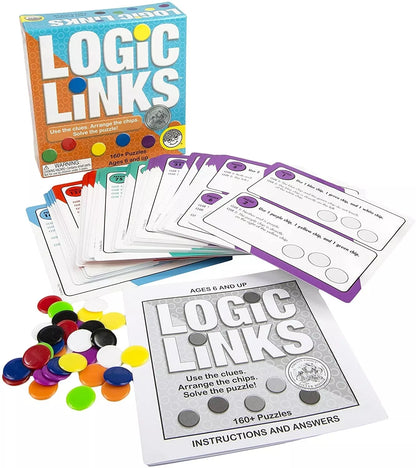 Loginio mąstymo žaidimas „Logic Links”