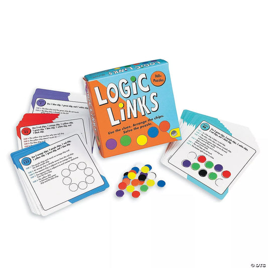 Loginio mąstymo žaidimas „Logic Links”
