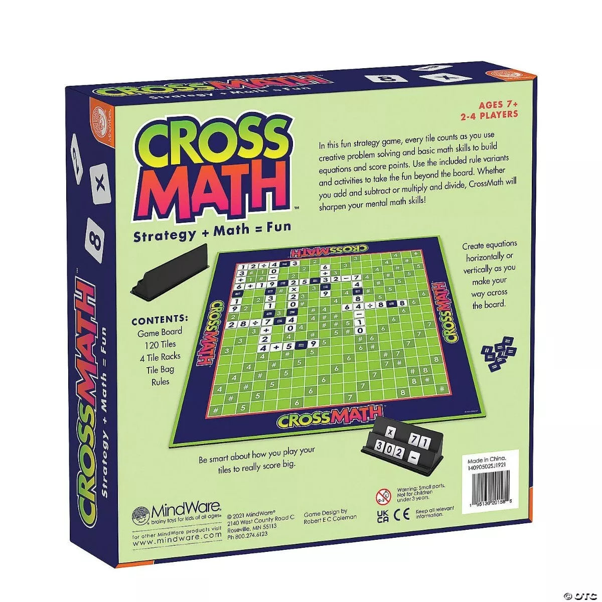 Matematinis žaidimas CrossMath