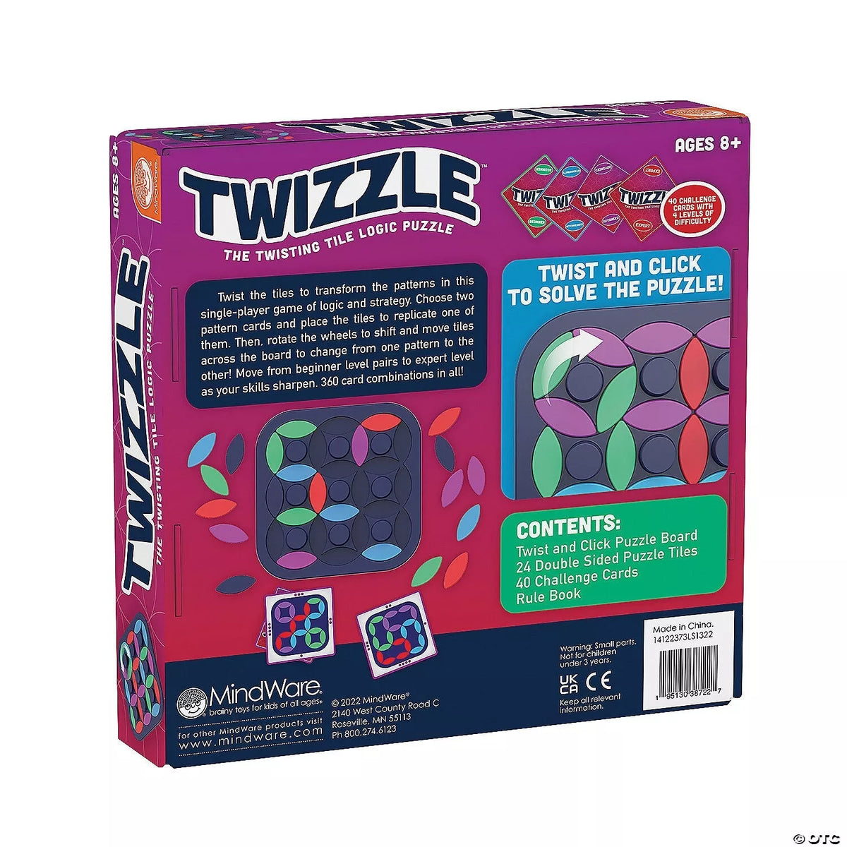 Mindware loginis galvosūkis „Twizzle“