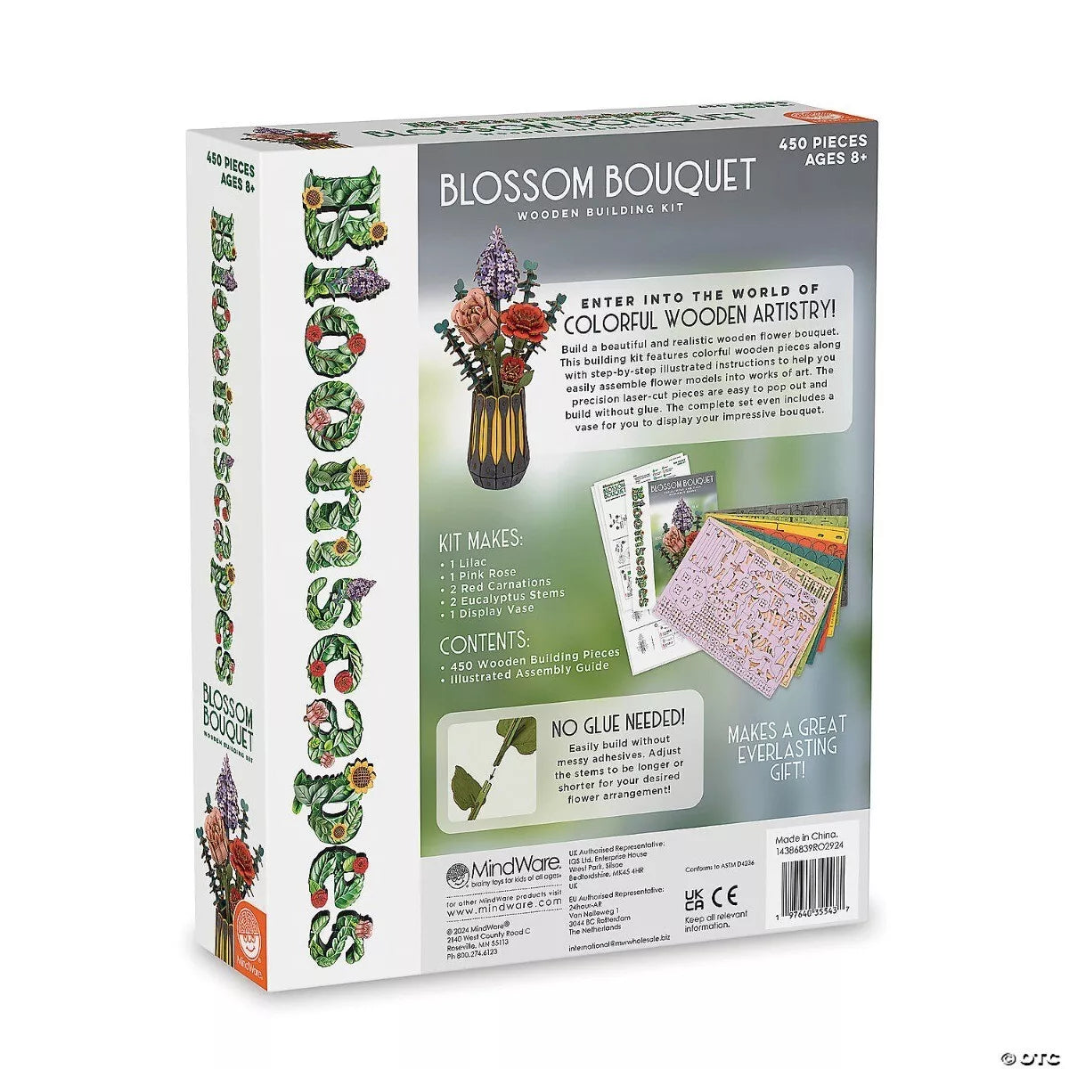 Mindware medinis konstruktorius „Žydinti puokštė“