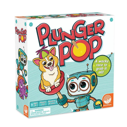 MindWare Plunger Pop – porų gaudymo stalo žaidimas