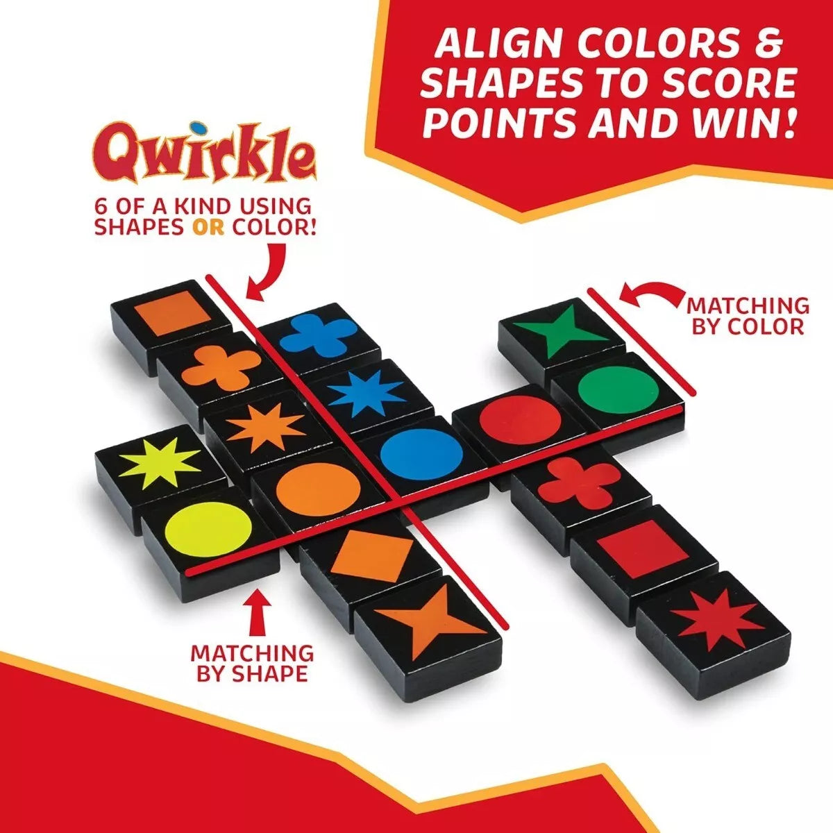MindWare Strateginis stalo žaidimas „Qwirkle“