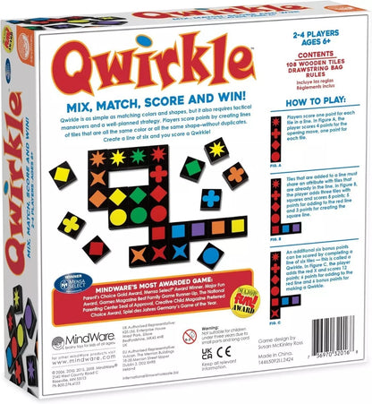 MindWare Strateginis stalo žaidimas „Qwirkle“