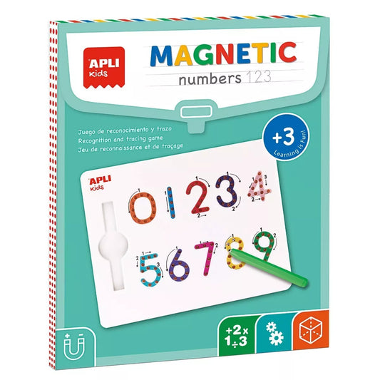Mokomoji magnetinė lenta 123 SKAIČIAI