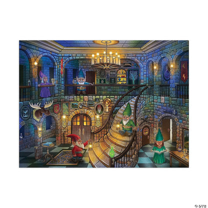 Pastabumo dėlionė „Gnomes at night“