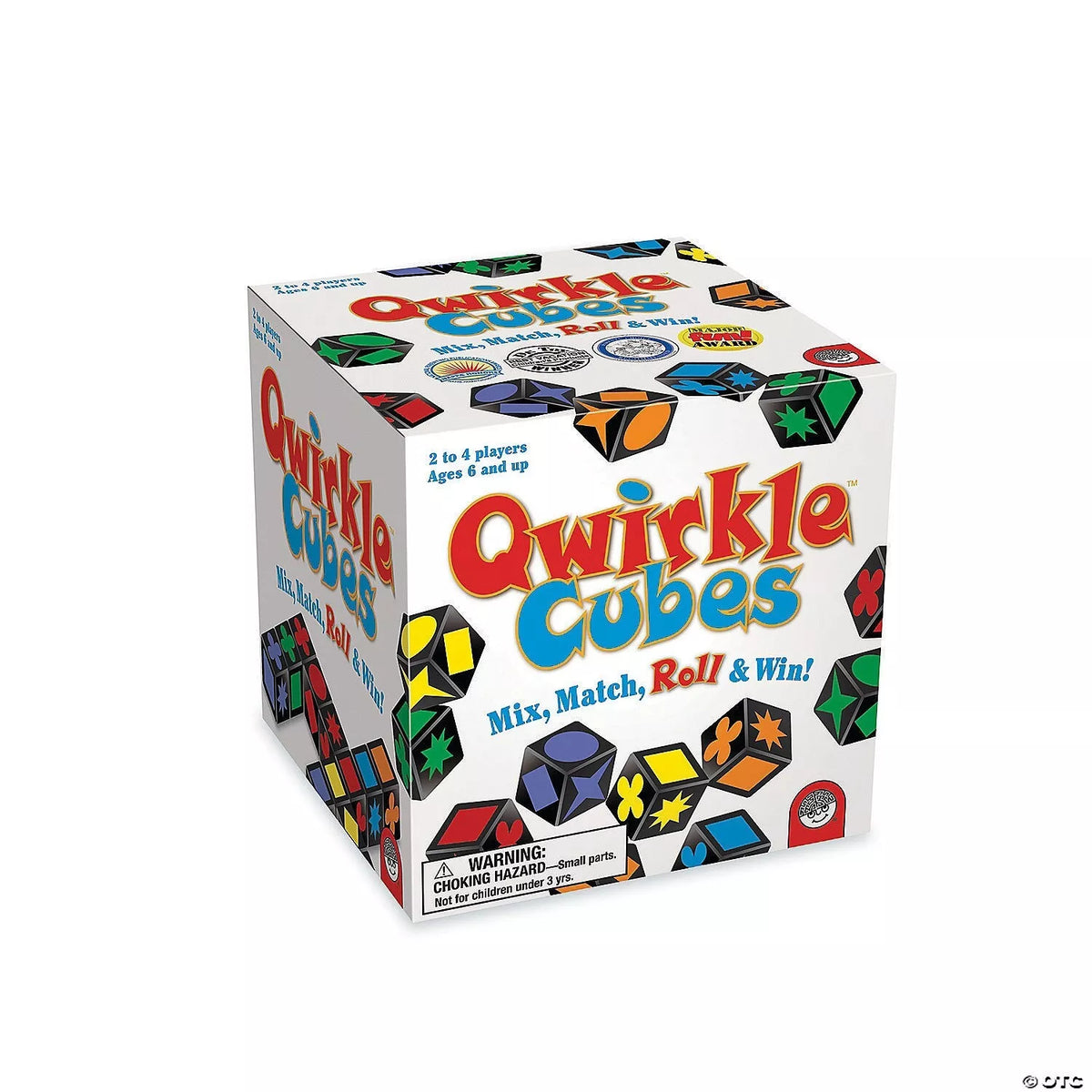 PAŽEISTA PAKUOTĖ: Qwirkle Cubes stalo žaidimas