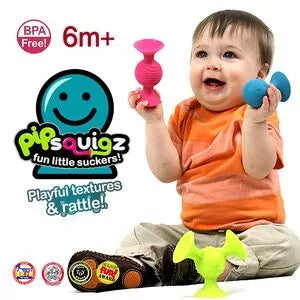 PipSquigz Little brainies lipšniukai - barškučiai