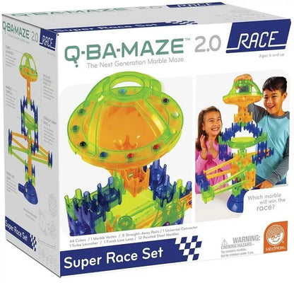 Q-BA-MAZE 2.0: Super race labirintų konstruktorius