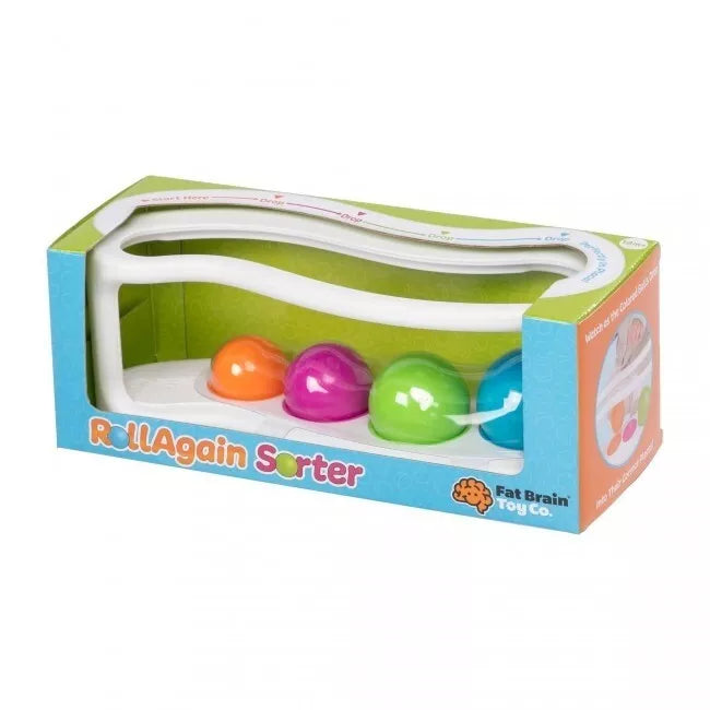 Spalvų rūšiavimo žaidimas „RollAgain Sorter“