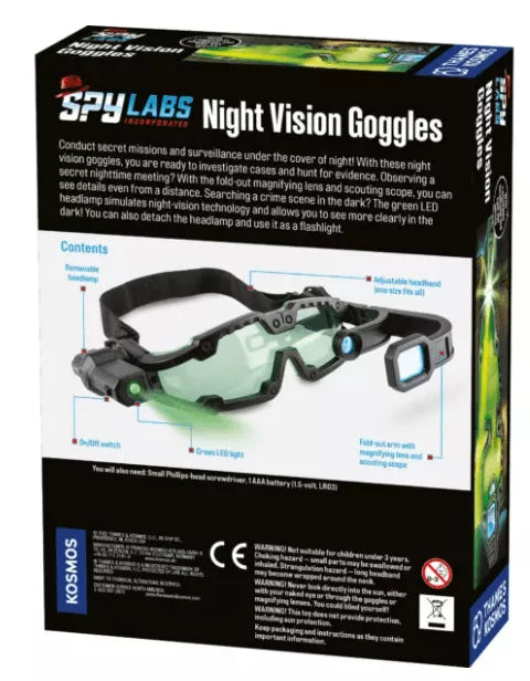 Spy Labs NAKTINIO MATYMO AKINIAI