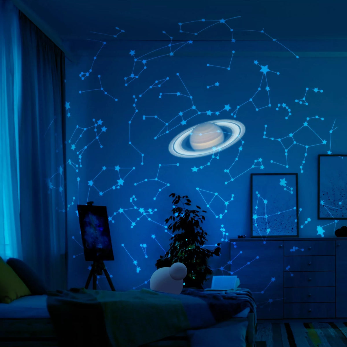 STEM priemonė-projektorius „Planetariumas“