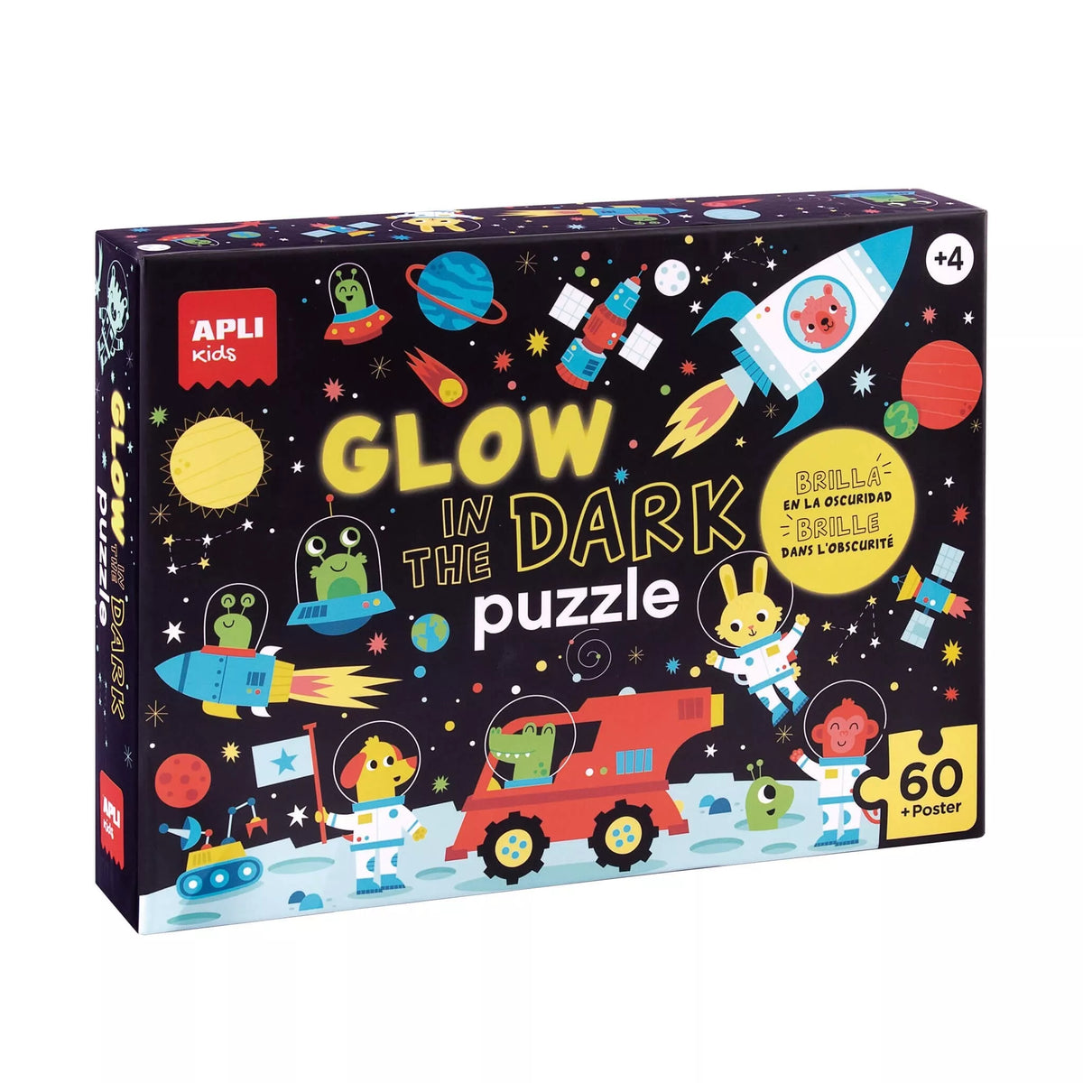 Tamsoje šviečianti dėlionė „Dark Space”